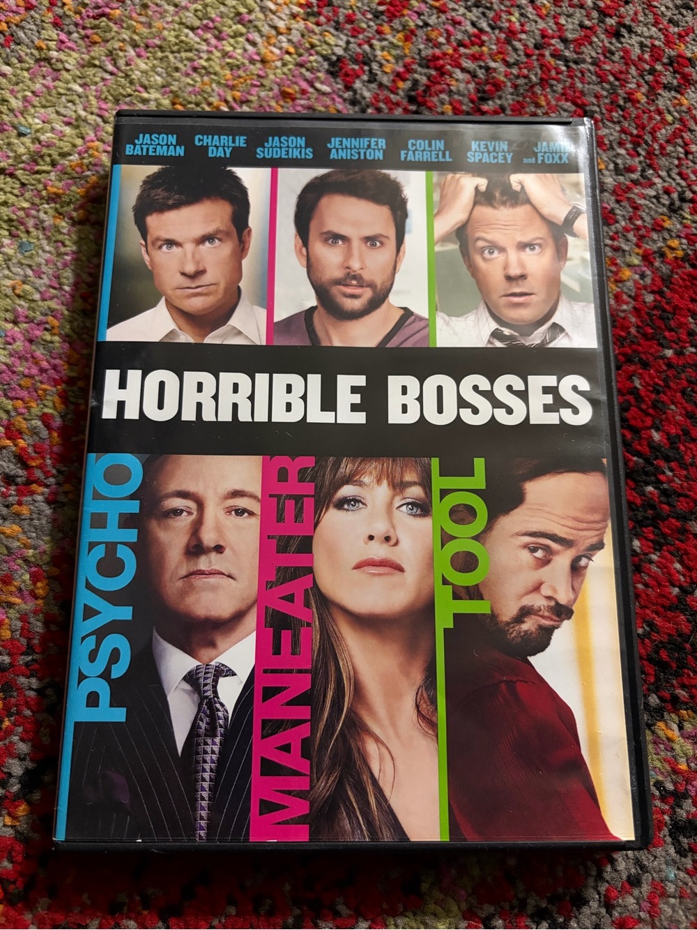 Horrible Bosses DVD - Black Cover